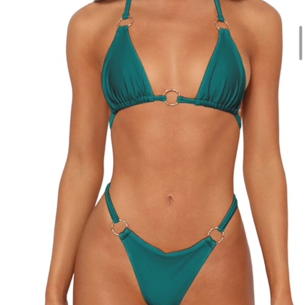 MIKETAI Sexy Women's 2 piece Bikini swimsuit SZ L